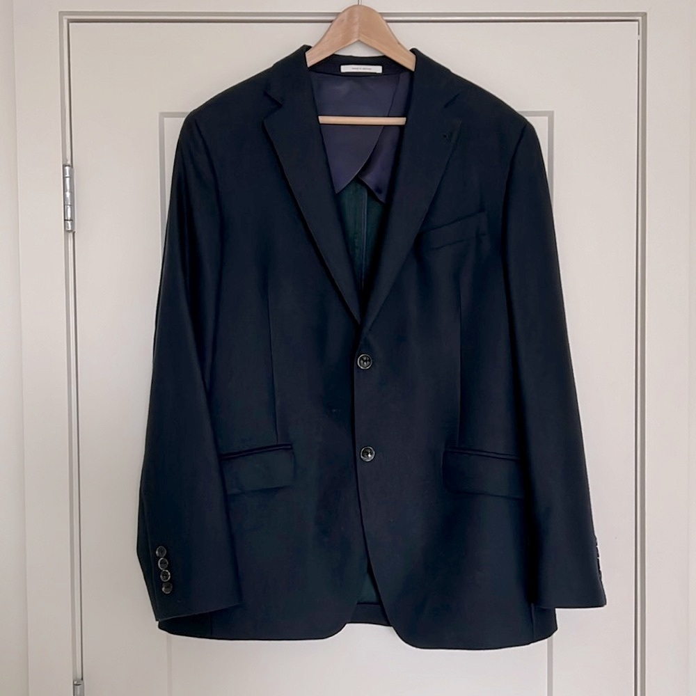 Navy sports coat / blazer (new)